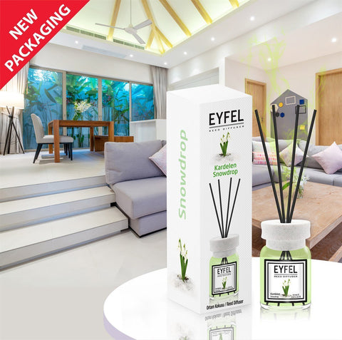 EYFEL REED DIFFUSER  - SNOWDROP